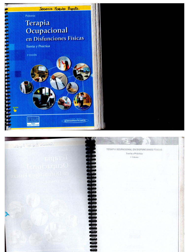 Libroterapia Ocupacional en Disfunciones Fìsicas 1 1 PDF