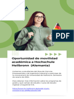 UCSA Movilidad Académica A Alemania