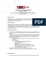 Semana 18 - Indicaciones - Proyecto Final