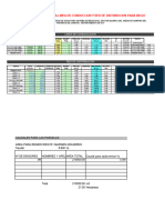 Calculo Hidraulico de La Linea de Conduccion y Red de Distribucion para Riego