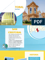 Presentacion Turismo y Viajes Promocional Profesional Celeste y Amarillo