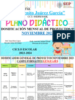 5° Dosificación Proyectos Darukel Noviembre 2023