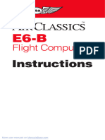 Manual ASA Electronics E6-B
