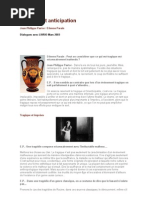 Tragique Et Anticipation Selon Jean-Philippe Pastor