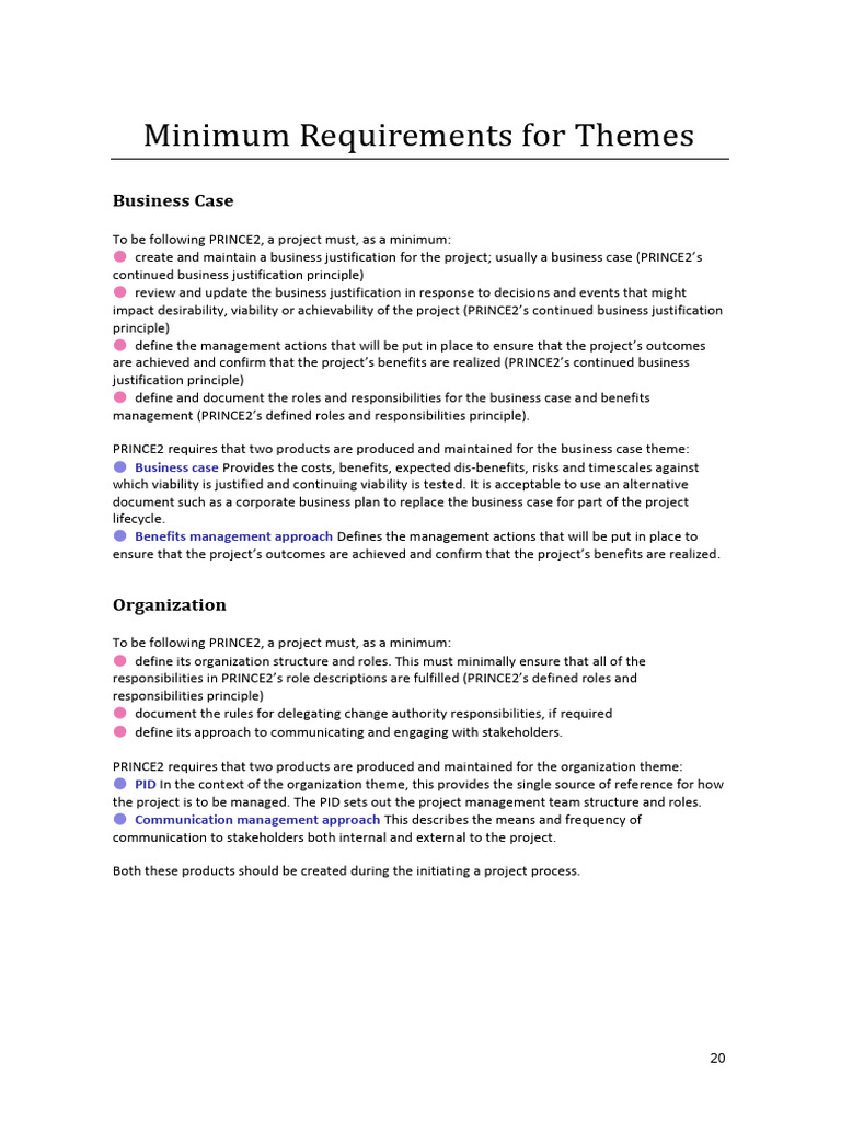 PRINCE2 Project Management Essentials | PDF | Risk Management | Risk