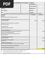 Form No 124 (Replace 12BB) | PDF | Payments | Government Finances