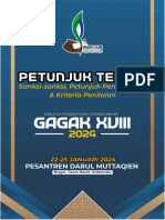 Petunjuk Teknis Gagak Xviii