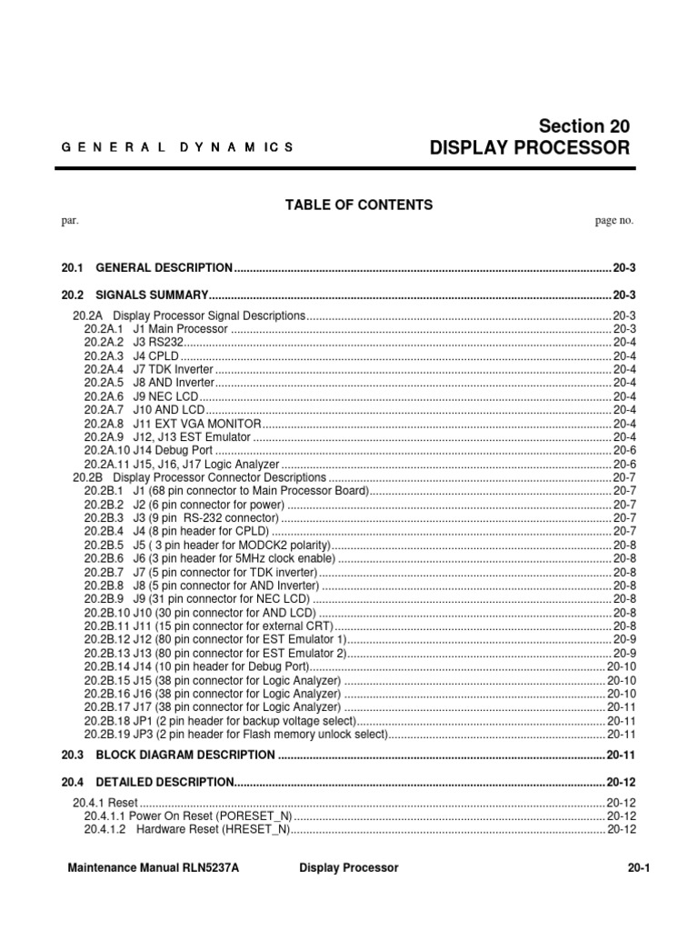 DISPLAY PROCESSOR | PDF | Booting | Input/Output