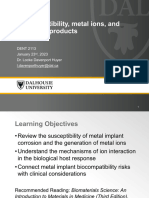 23Jan23Lecture Biocompatibility Metals Corrosion