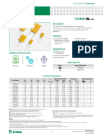 Littelfuse - PTC - 30 R - Datasheet PDF