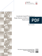 Accelerator Based Production of Auger-Electron-emitting Isotopes For Radionuclide Therapy