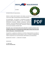 Carta de Navidad 2023