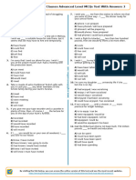 904 Conditionals and Wish Clauses Advanced Level Mcqs Test With Answers 3