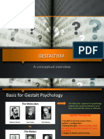Gestalt-A Conceptual Overview