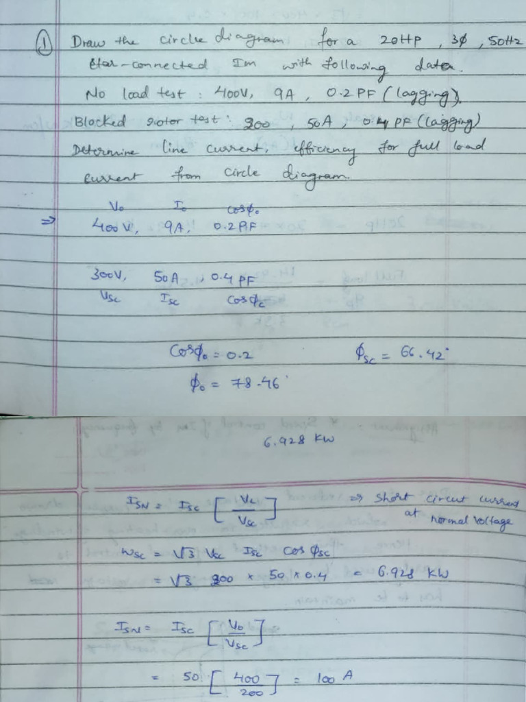 Circle Diagram Notes | PDF
