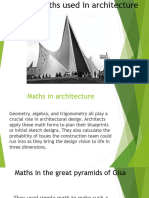 How Is Maths Used in Architecture