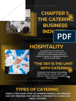 Chapter 1 The Catering Business Industry