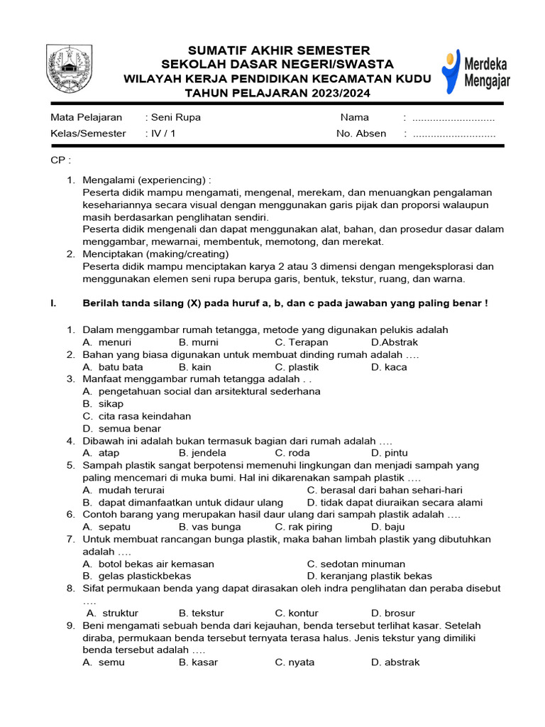 Sas seni rupa pdf