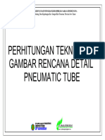 6 15 Perhitungan Gambar Teknis Pneumatic Tube