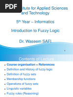 Fuzzy Logic-HIAST-5th-Year