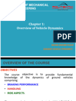 Chapter 1 Introduction To Vehicle Dynamics