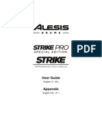 Alesis Strike Pro User Guide