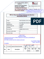 Method Statement For Excavation and Back