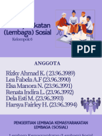 Pengantar Sosiologi Kel - 6