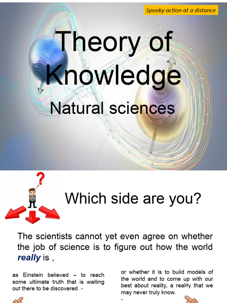 TOK Theory of Knowledge Natural Sciences PDF