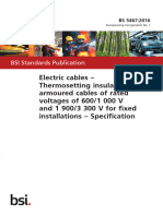 BS 7846:2015 Fire-Resistant Cable Standard | PDF | Electrical Wiring ...