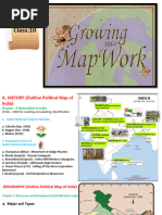 Map Work For Class10