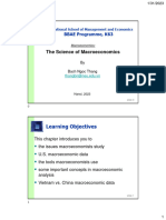 Lecture 1 - The Science of Macroeconomics