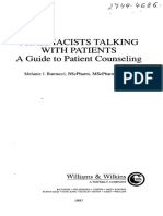 Pharmacists Talking With Patients A Guide To Patient Counseling