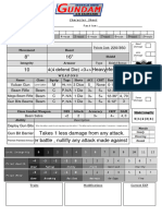 Aerial - Gundam - Stats Revised