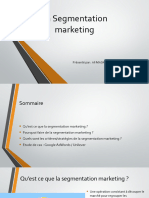 La Segmentation Marketing