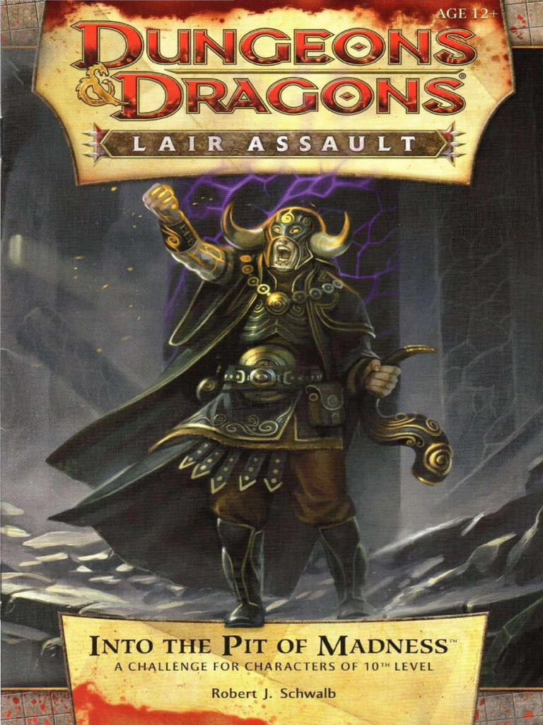 Lair Assault - Into The Pit Of Madness – Promo D&D 4e édition – Neuf Scellé