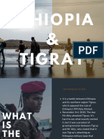 Humanities - Ethiopia V Tigray