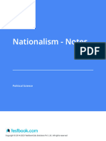 Nationalism - Notes