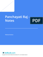Panchayati Raj - Notes