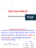 3. Giới hạn hàm số phần 1