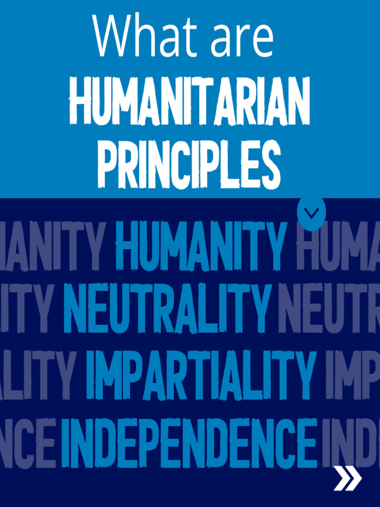 Humanitarian Principles Pdf: 4 Principes Humanitaires – DYAX