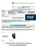 Ficha de Relatorio Ar Sala de Reunião