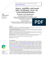 Efficiency, Stability and Asset Quality of Islamic Vis-A-Vis Conventional Banking