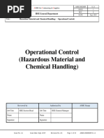 Hazardous Material and Chemical Handling