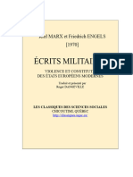 Ecrits - Militaires Violence Et Constitution Des États Européens Modernes