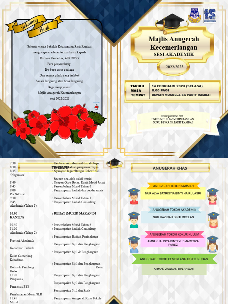 Buku Program Hari Anugerah SKPRi | PDF