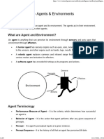 AI - Agents & Environments