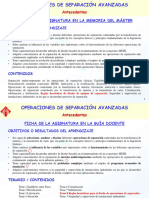 Tema 8 Selección y Diseño de Operaciones de Separación 23 24