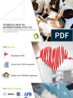 Fitness & Health International Pte LTD: The Leading Health Promotion Consultant in South East Asia