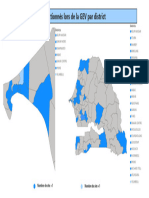 Répartition Des Sites Sélectionnés Lors de La GEV Par District